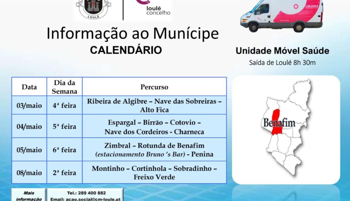2ª visita Unidade Móvel Saúde -maio